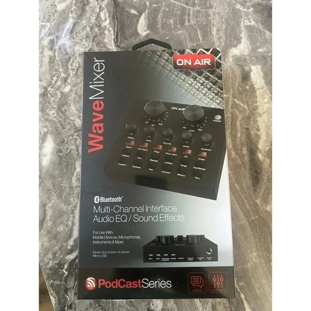 new sealed Bluetooth multi channel interface audio eq ‎ sound effects​